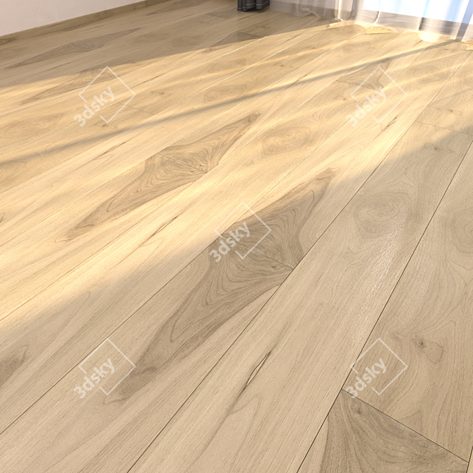 Noce Nazionale 2 Parquet: HD Textures, Corona & Vray Render 3D model image 1