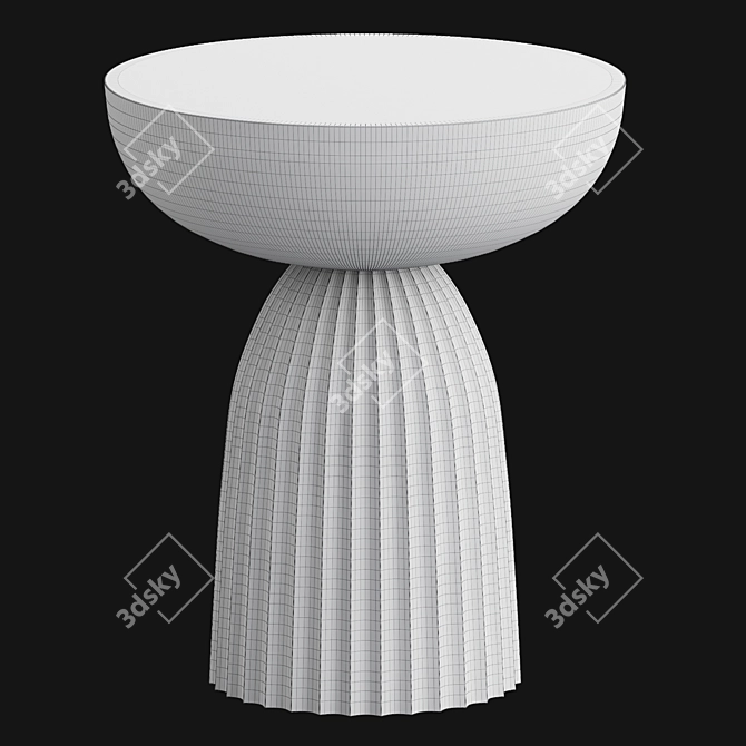 Stylish Expose Side Table 3D model image 4