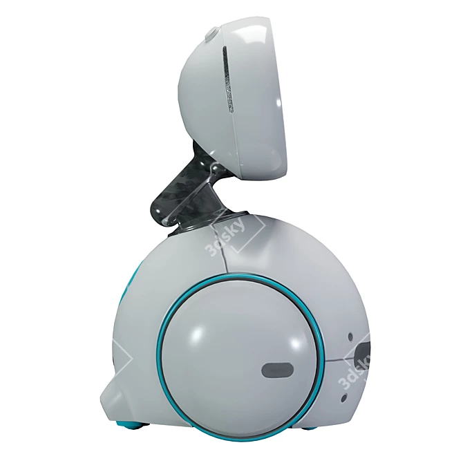 Zenbo: Your Multifunctional Home Assistant 3D model image 2