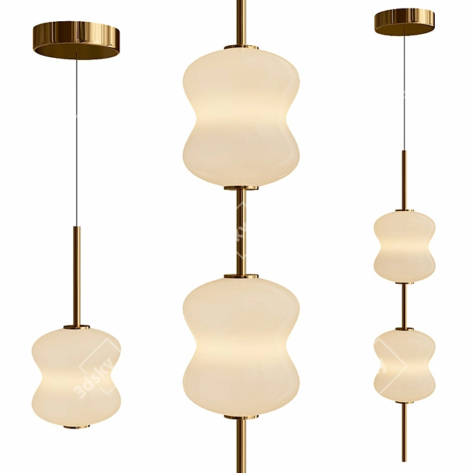 ALDA Modern Design Lamps 3D model image 1