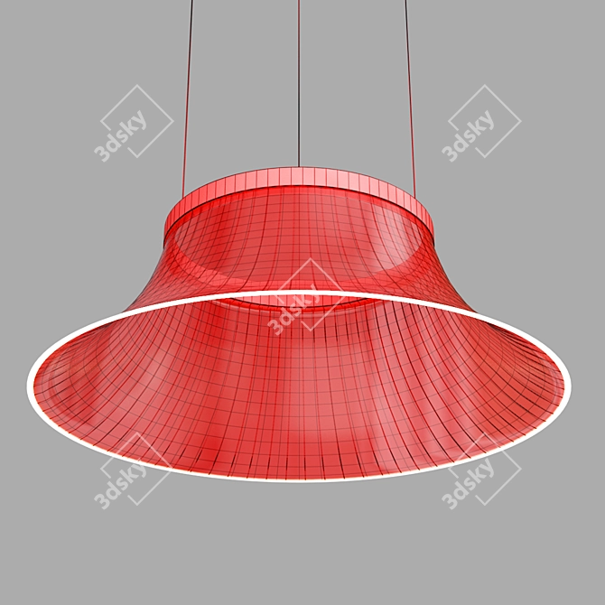 Innovative LED Pendant Lamp 3D model image 5