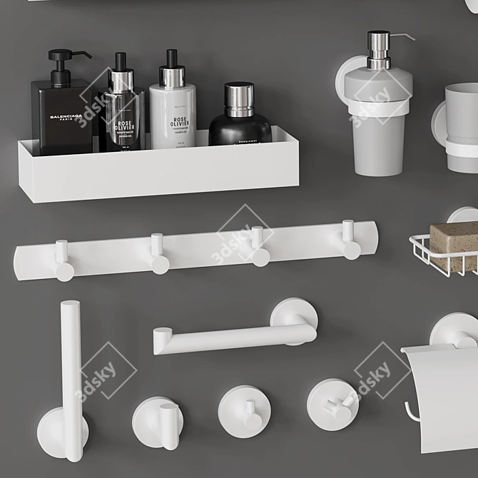 All-in-One Bathroom Set 3D model image 5