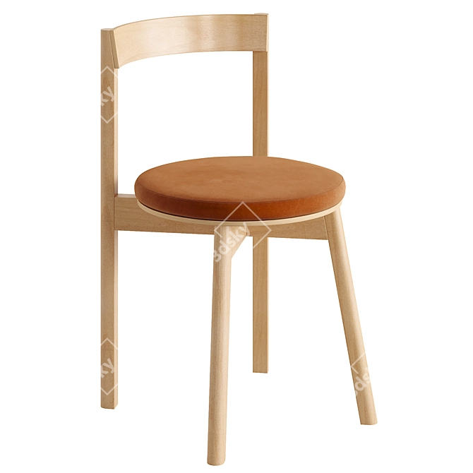 Loehr L5 JAZZ Standard Chair: Perfect Blend of Style and Comfort 3D model image 2