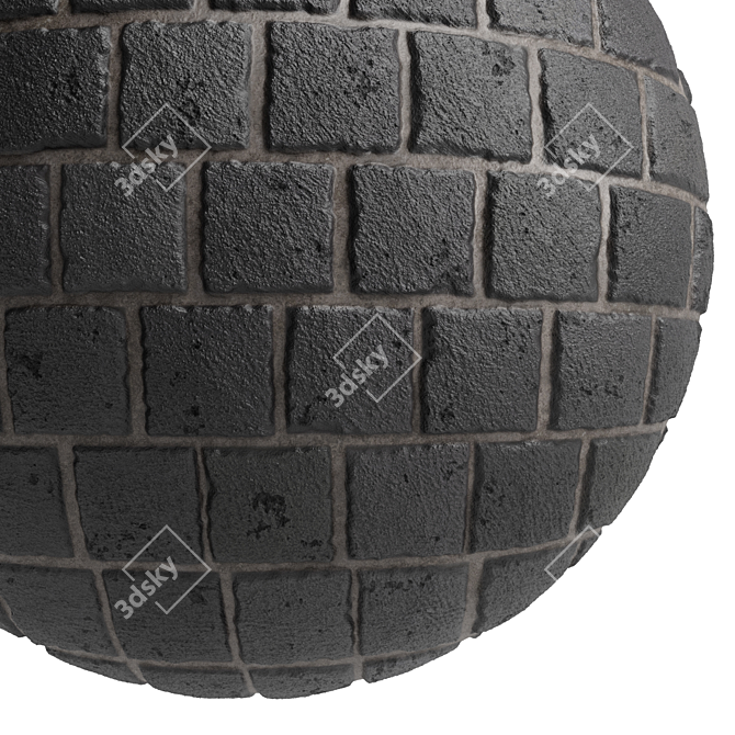 WildStone Decor Pack - High-Resolution Stone Wall Material 3D model image 2