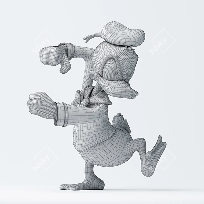Quack-tastic 3D Model: Donald Duck 3D model image 2