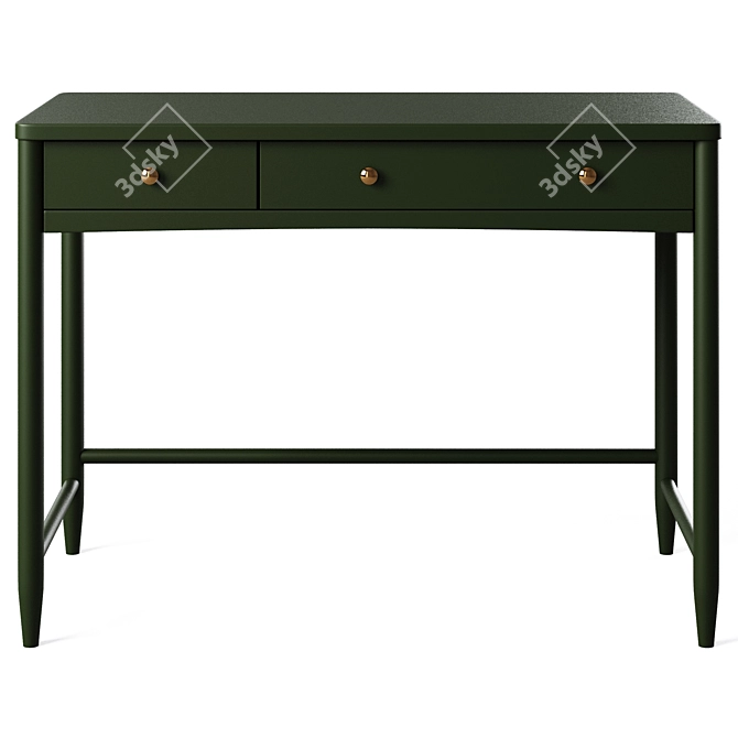 Hampshire Kids Desk - Stylish and Functional 3D model image 2