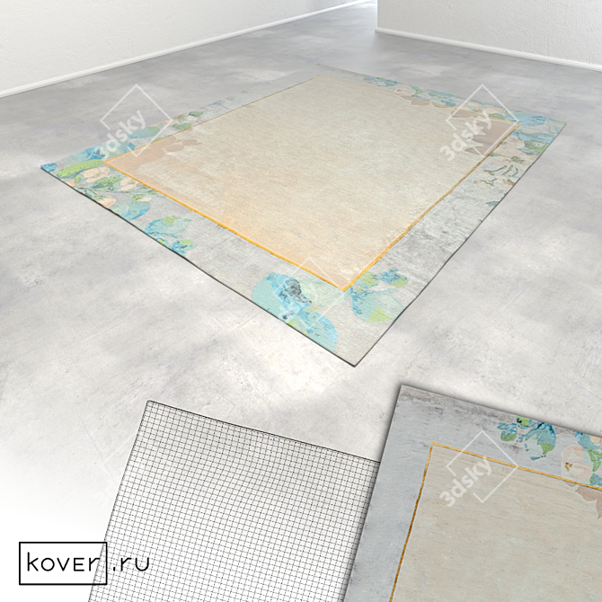 Floristry Carpets Set | Art de Vivre | Kover.ru 3D model image 2