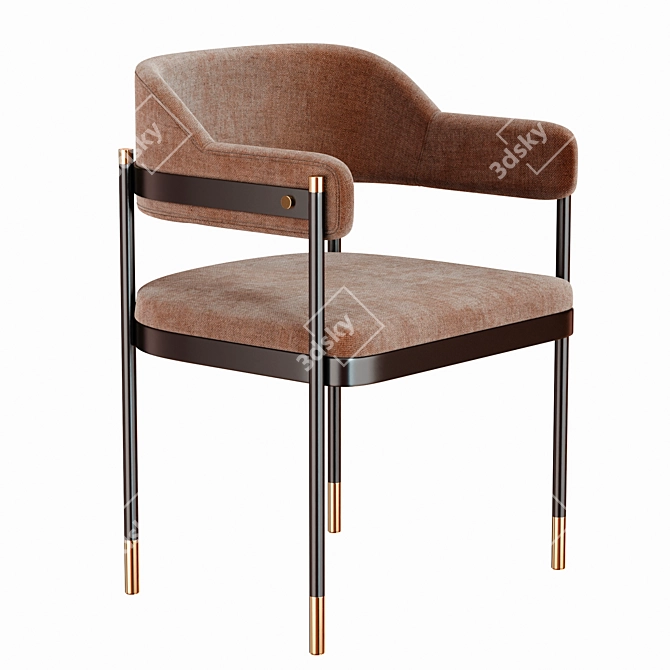 Sophisticated Dale Chair: Modern Design, High Quality 3D model image 1