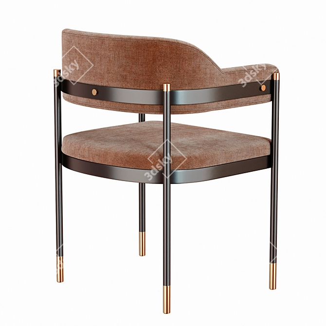Sophisticated Dale Chair: Modern Design, High Quality 3D model image 3