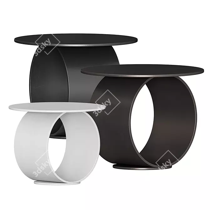 Minimalist Metodo Coffee Table 3D model image 1