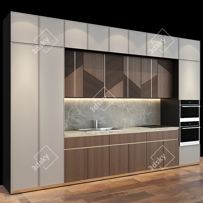 72-Piece Kitchen Set 3D model image 3