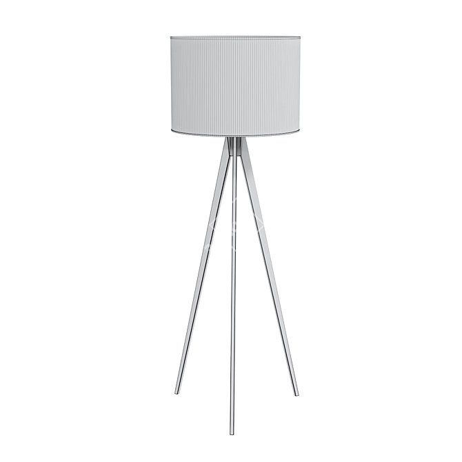 Elegant Treviso Floor Lamp 3D model image 2