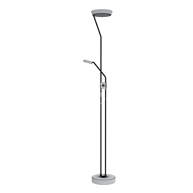 Modern Floor Lamp by Eglo - Model 116600 3D model image 2