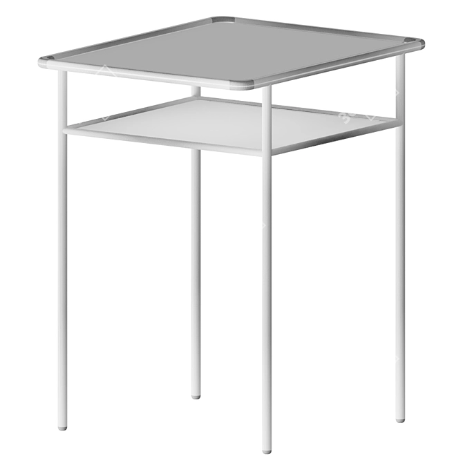 GARRICK Compact Side Table 3D model image 2