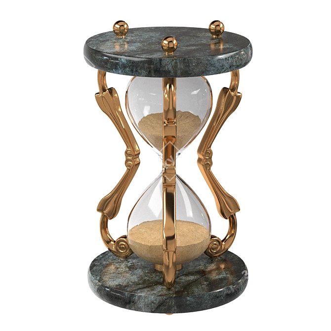 Elegant V-Ray Hourglass 3D model image 2