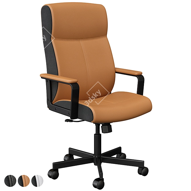 Ergonomic Study Chair - Millberget 3D model image 1