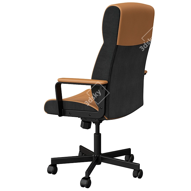 Ergonomic Study Chair - Millberget 3D model image 4