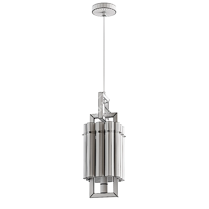 BENNA Pendant Lamp: Stylish and Modern 3D model image 5