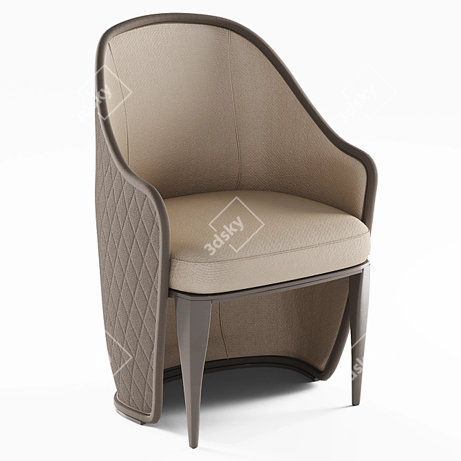 Luxurious Versailles Chair by Bruno Zampa 3D model image 1