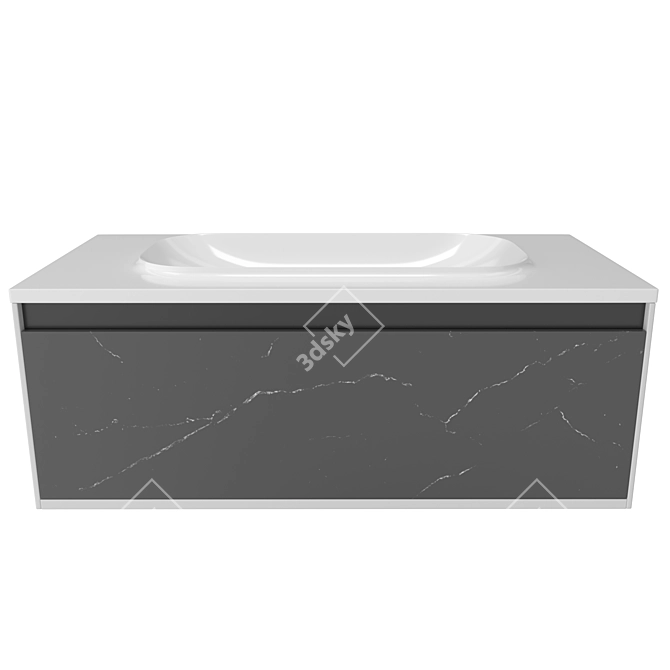 Modern Cabinet with Sink Pandora 3D model image 1