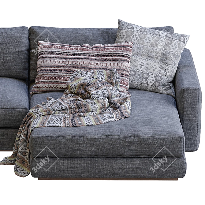 Minimalist Ferlea Sofa (2013) 3D model image 2