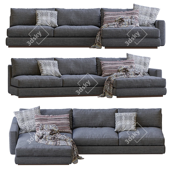 Minimalist Ferlea Sofa (2013) 3D model image 6