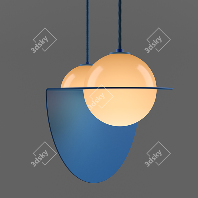 Stylish Pendant Lamp Laurent 01 3D model image 15