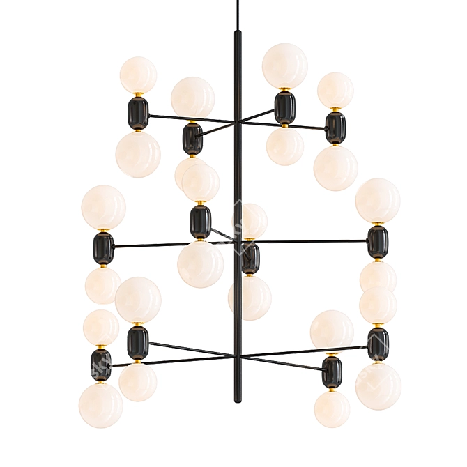 Modern Design Lighting Fixture 3D model image 1