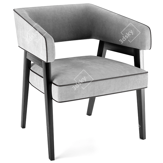 Elegant Kelly Chair: Perfect for Any Occasion 3D model image 1