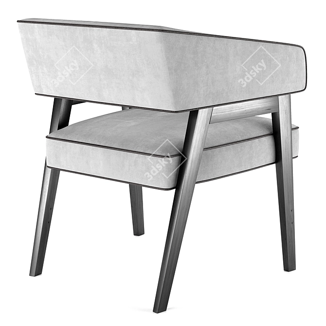 Elegant Kelly Chair: Perfect for Any Occasion 3D model image 3