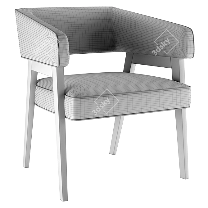 Elegant Kelly Chair: Perfect for Any Occasion 3D model image 4