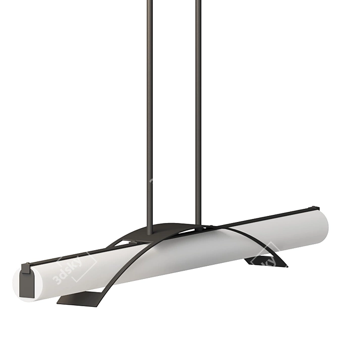 Sleek Bertoldo Linear Suspension 3D model image 2