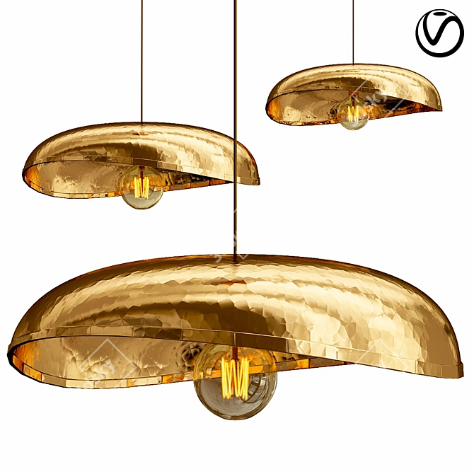 Cyrillus 2016 Pendant Light 3D model image 1