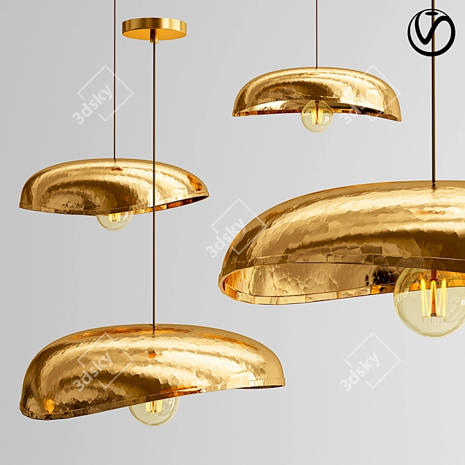 Cyrillus 2016 Pendant Light 3D model image 2