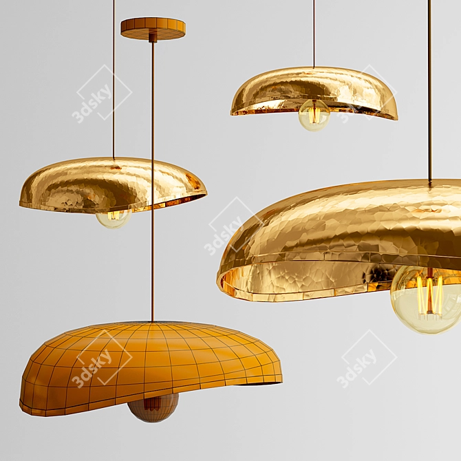 Cyrillus 2016 Pendant Light 3D model image 3