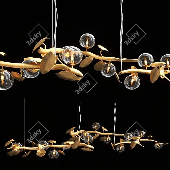 Hera Suspension: Timeless Elegance 3D model image 3