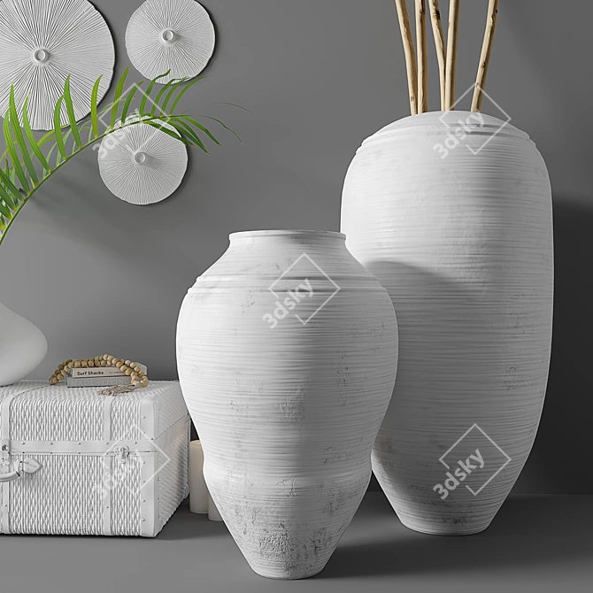 Elegant White Decor Collection

Stylish Uniqwa Décor Essentials

Chic White Uniqwa Decor Pieces

Ex 3D model image 6