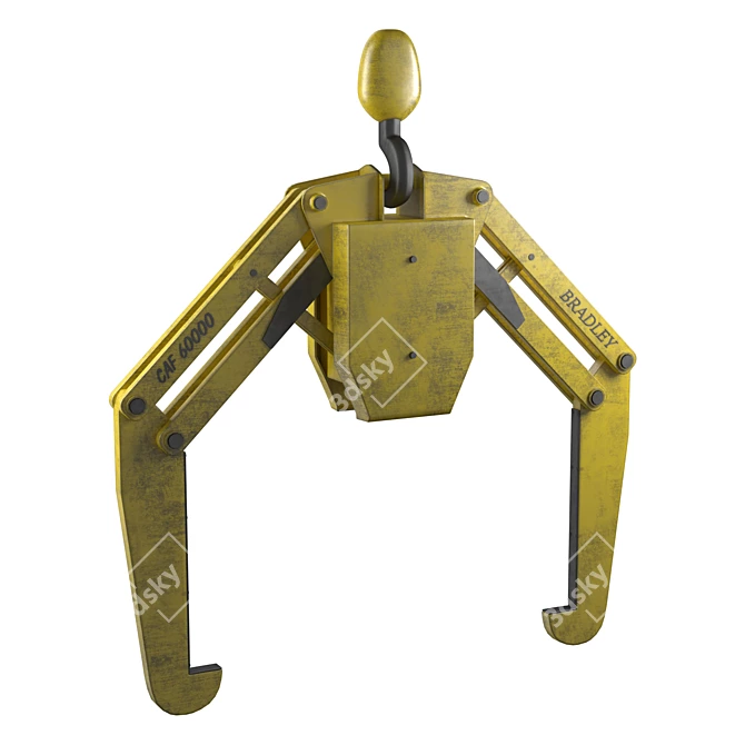 Bradley Parallelogram Coil Lifter: Efficient Handling Solution 3D model image 1