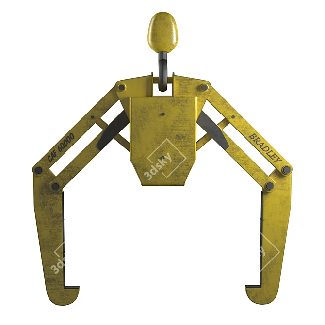 Bradley Parallelogram Coil Lifter: Efficient Handling Solution 3D model image 2