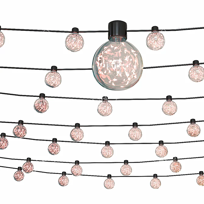 Enchanting Fairy Lights 3D model image 1