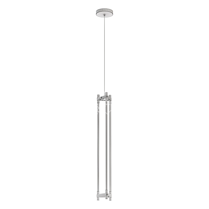 Modern Shoot Pendant Lamp 3D model image 8