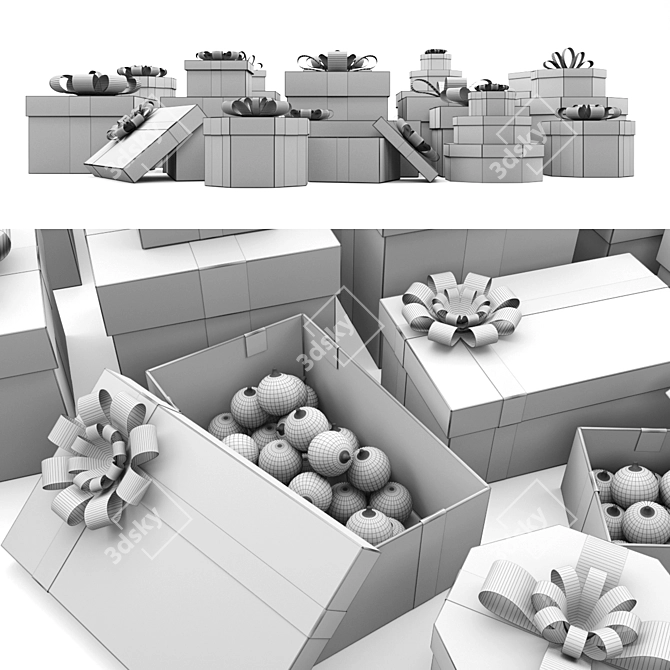 26-Piece Gift Box Set 3D model image 1