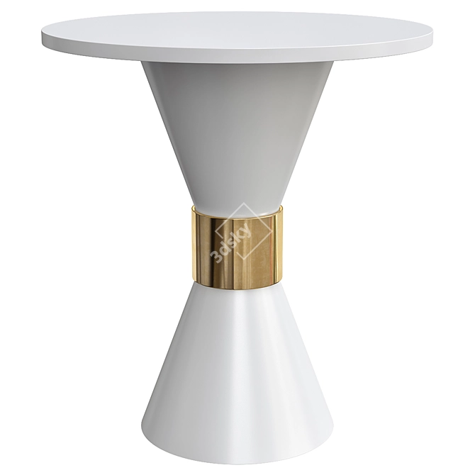 Modern Holbrook Side Table 3D model image 1