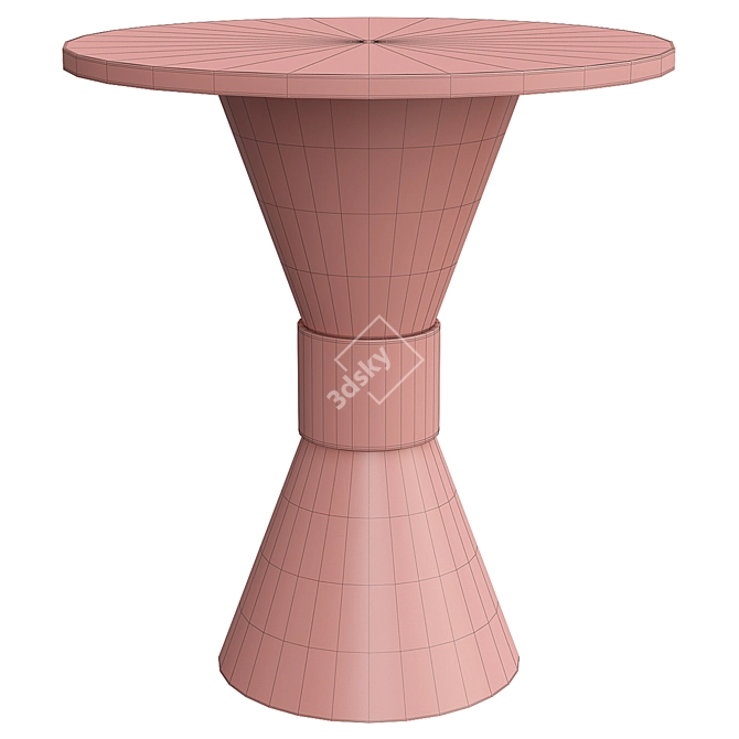 Modern Holbrook Side Table 3D model image 2