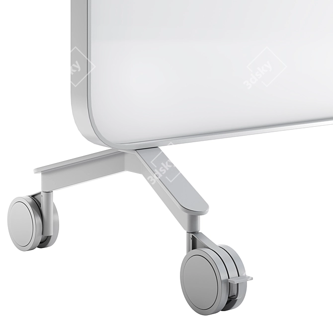 Bentwood Frame Mobile Glassboard 3D model image 3