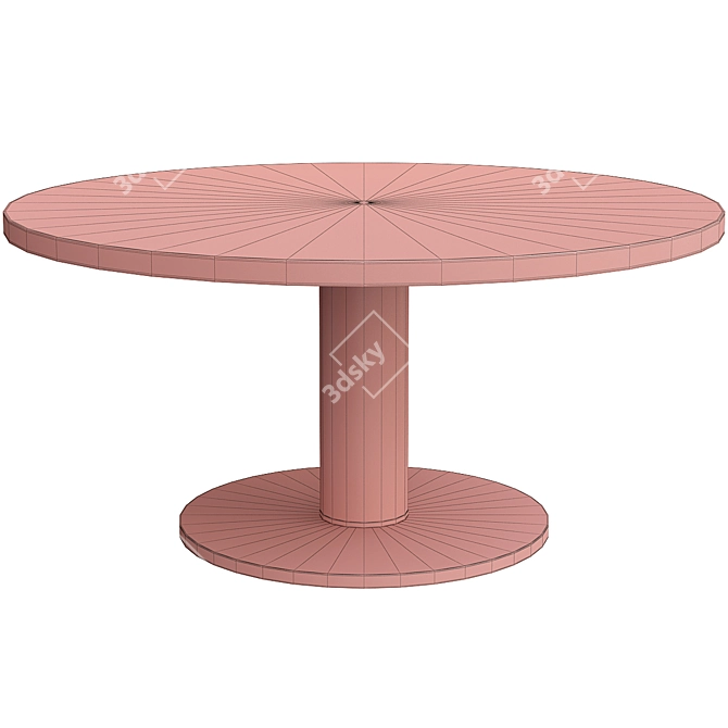 Elegant Adler Tavolo Table 3D model image 3