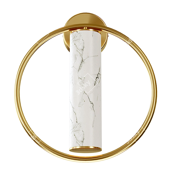 Sevia Sconce: Modern Wall Light 3D model image 4