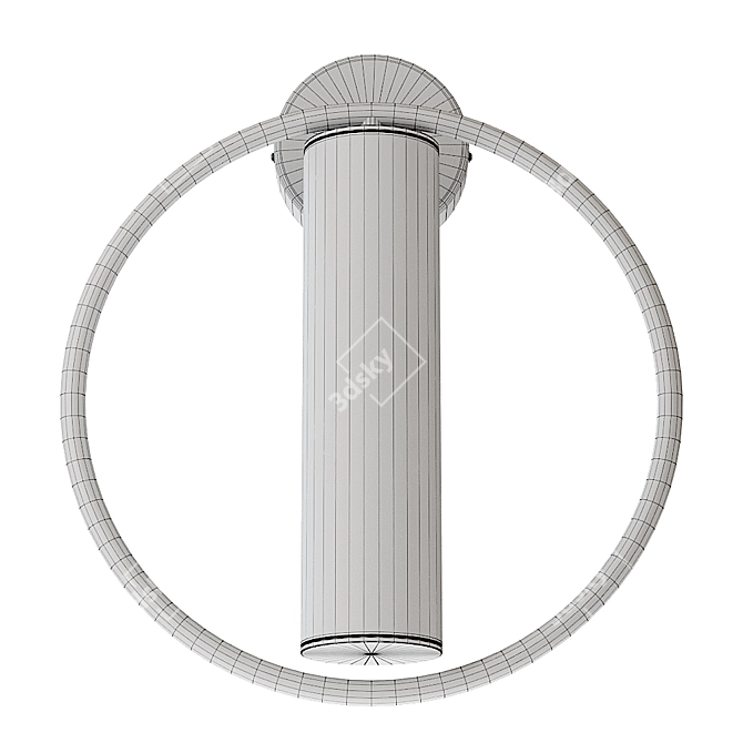 Sevia Sconce: Modern Wall Light 3D model image 7