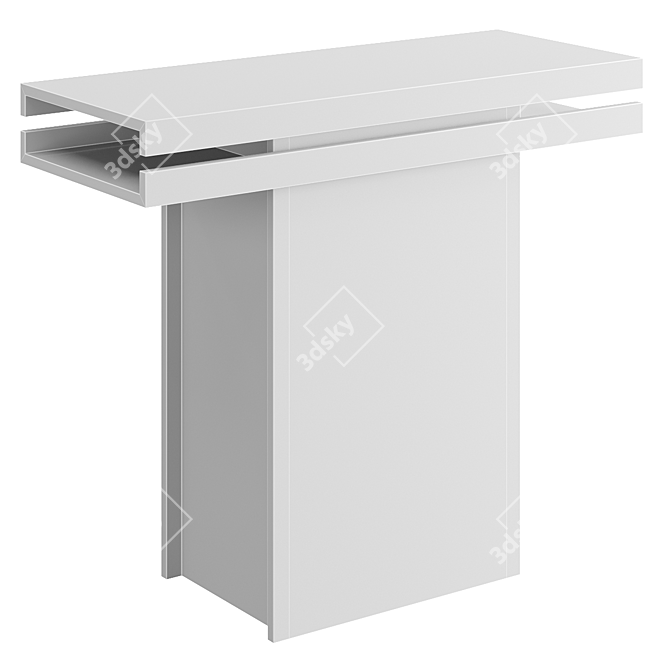 Elegant Trani Console: A Masterpiece by Parmentier 3D model image 4