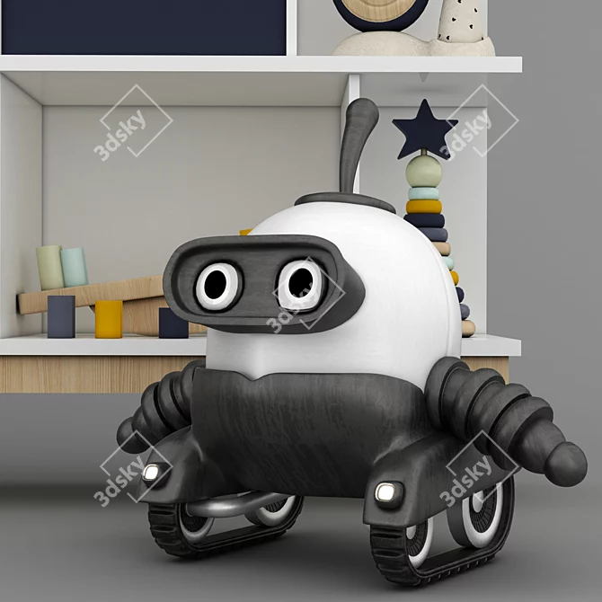 Playful Home Toy Set 3D model image 3